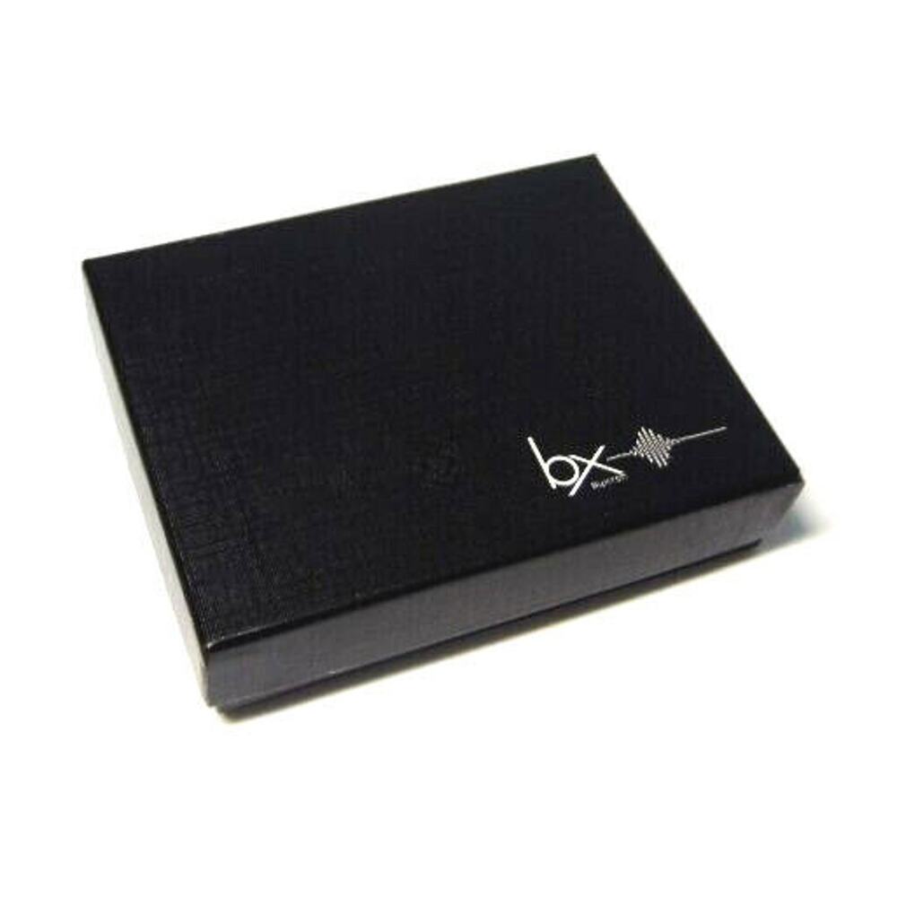 Mens CONVERTIBLE BILLFOLD + PASSCASE WALLET Buxton Black Faux Leather RFID NEW - Picture 7 of 11